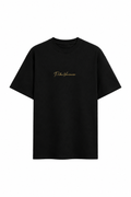 PR1MO GOLD SCRIPT TEE